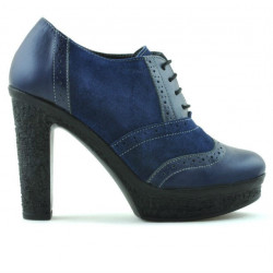 Women casual shoes 637 indigo combined