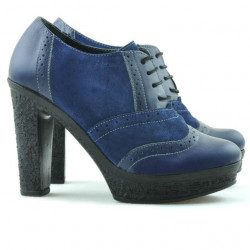 Women casual shoes 637 indigo combined