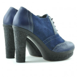 Women casual shoes 637 indigo combined