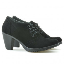 Women casual shoes 167 black velour