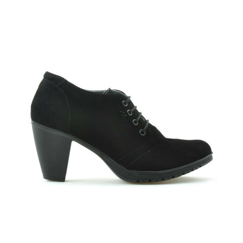 Women casual shoes 167 black velour