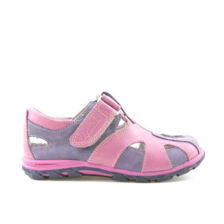 Small children shoes 07c purple+pink