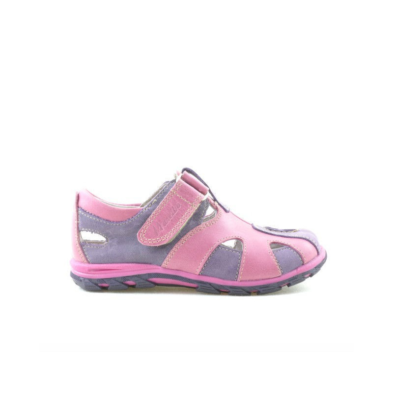 Small children shoes 07c purple+pink