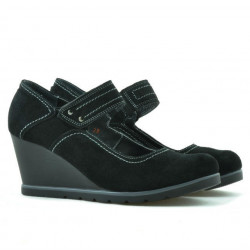 Women casual shoes 199 black velour