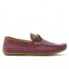 Men loafers, moccasins 863 bordo