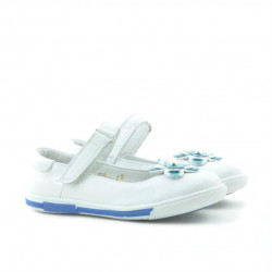 Small children shoes 06c white+bleu