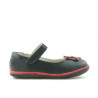 Small children shoes 06c black + red
