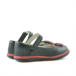 Small children shoes 06c black + red