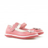 Small children shoes 06c red coral+white