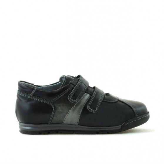 Small children shoes 02c black + gray