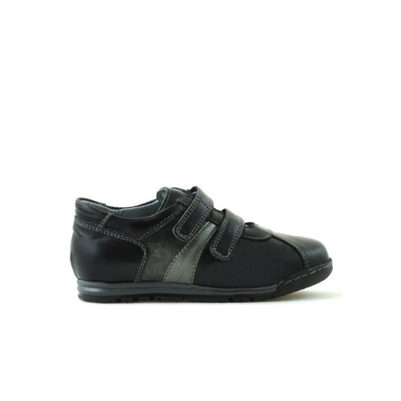 Small children shoes 02c black + gray