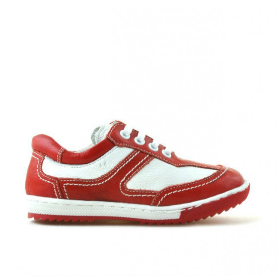 Small children shoes 15c red+white