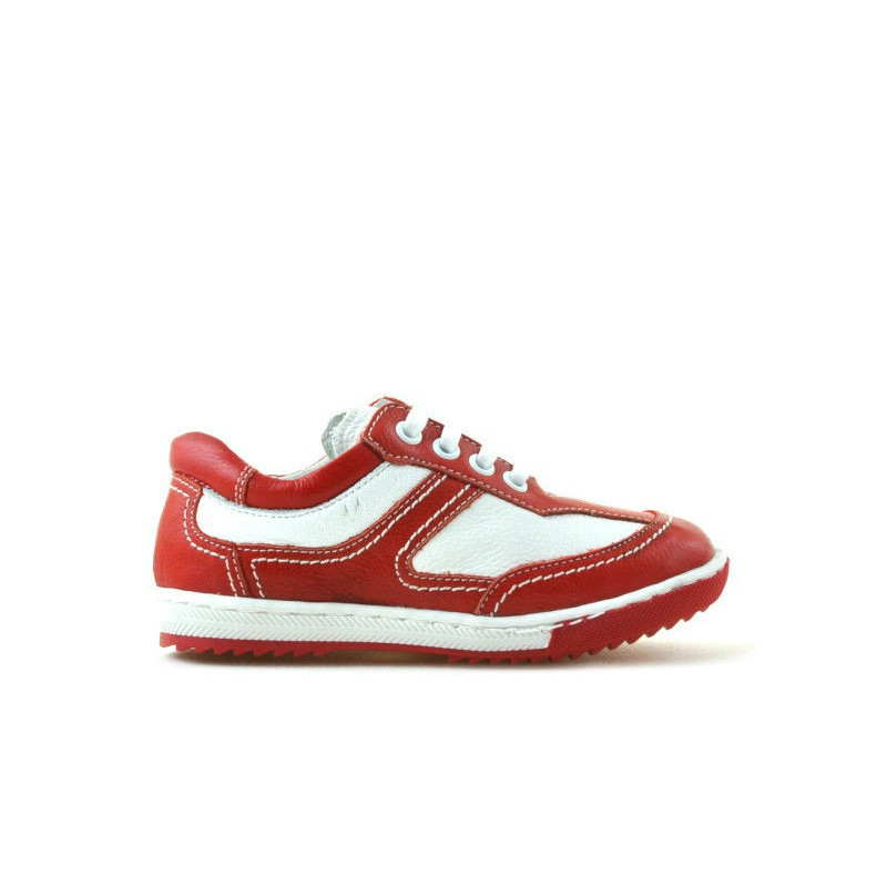 Small children shoes 15c red+white