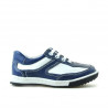 Small children shoes 15c indigo+white