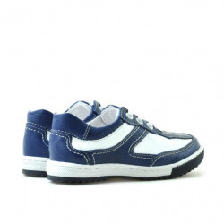 Small children shoes 15c indigo+white