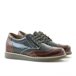 Children shoes 154 patent bordo combined