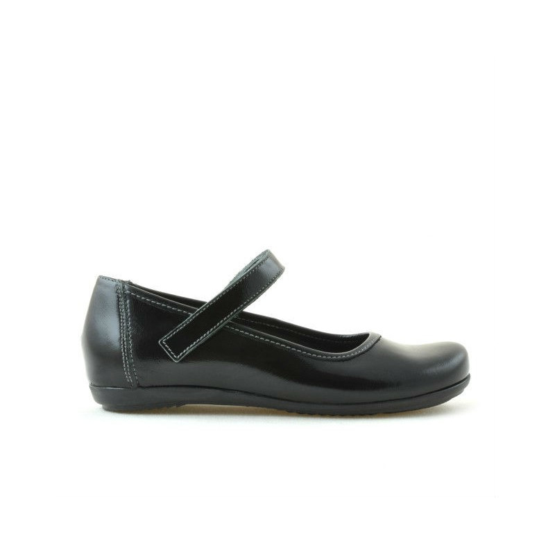 Children shoes 151 patent black