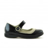 Small children shoes 19c patent black+beige