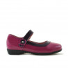 Small children shoes 19c patent pink+purple