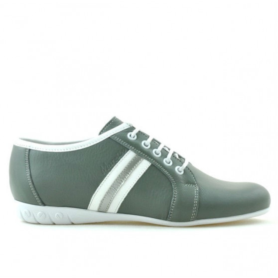 Women sport shoes 187 gray+white