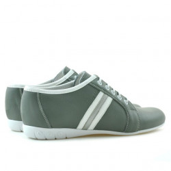 Women sport shoes 187 gray+white