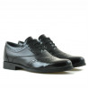Teenagers stylish, elegant shoes 393 patent black combined