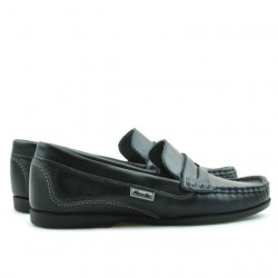 Women loafers, moccasins 661 black