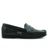 Women loafers, moccasins 661 black