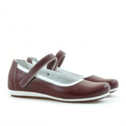Children shoes 151 bordo
