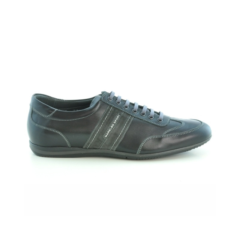 Men sport shoes 770 black+gray