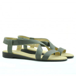 Women sandals 5010 kaki pearl