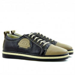 Teenagers stylish, elegant shoes 392 sand+cafe