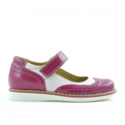 Children shoes 153 patent fucsia combined
