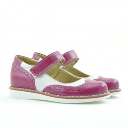 Children shoes 153 patent fucsia combined