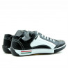 Teenagers stylish, elegant shoes 307 black+white