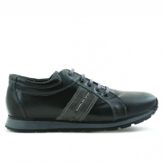 Teenagers stylish, elegant shoes 311 black+gray