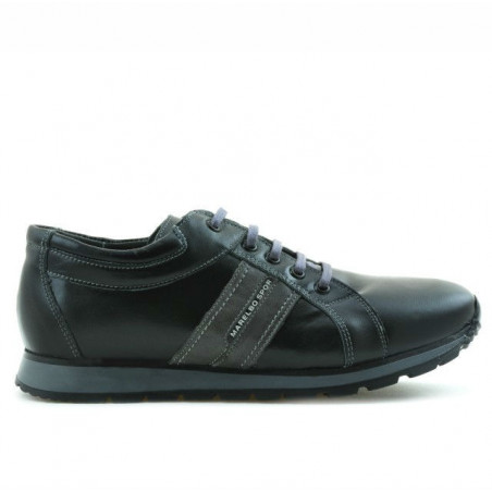 Teenagers stylish, elegant shoes 311 black+gray