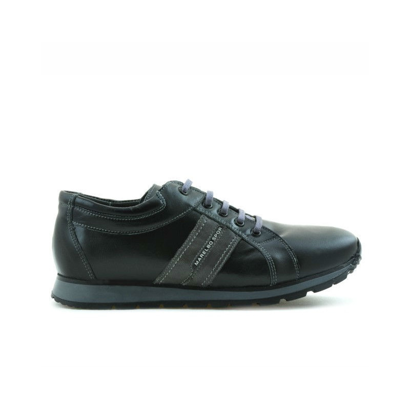 Teenagers stylish, elegant shoes 311 black+gray