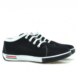 Teenagers stylish, elegant shoes 309 indigo velour