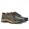 Teenagers stylish, elegant shoes 313 indigo+brown