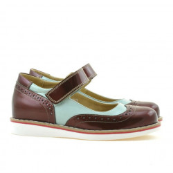 Children shoes 153 patent bordo combined
