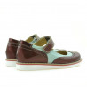 Children shoes 153 patent bordo combined