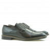 Men stylish, elegant shoes 814 a brown