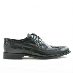 Men stylish, elegant shoes 799 indigo florantic