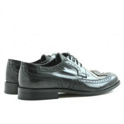 Men stylish, elegant shoes 799 indigo florantic