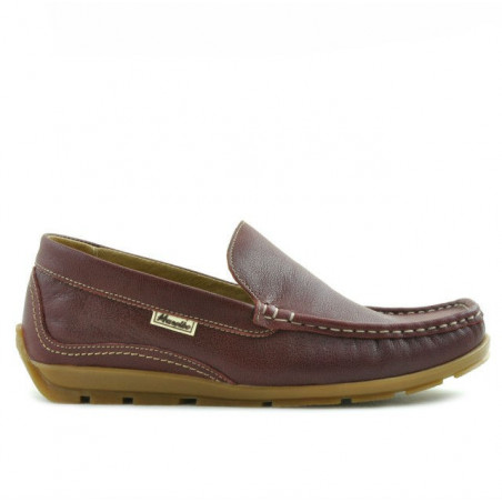 Teenagers moccasins, loafers 395 bordo