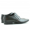 Men stylish, elegant shoes 798 a brown