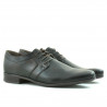 Men stylish, elegant shoes 786 a brown