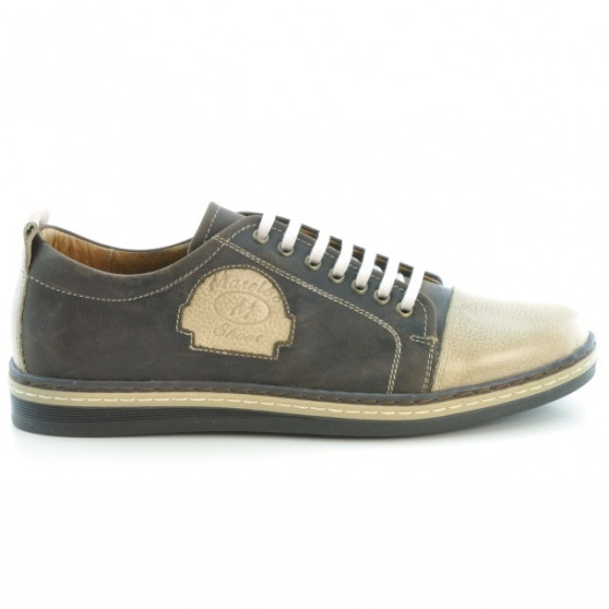 Men casual, sport shoes 766 tuxon cafe+tuxon sand