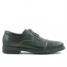 Men stylish, elegant, casual shoes 756 black